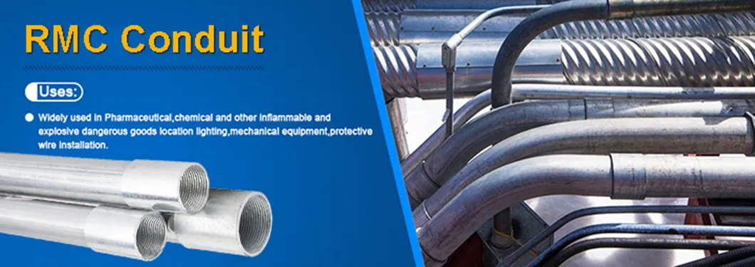 Galvanized Steel Rigid Electrical Conduit Pipe