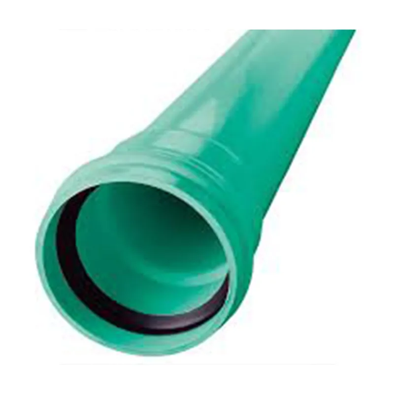 Professional New High Strength PVC Pipe Fittings Irrigation PVC Pipe Reinforced UPVC Non-Pressure Bu