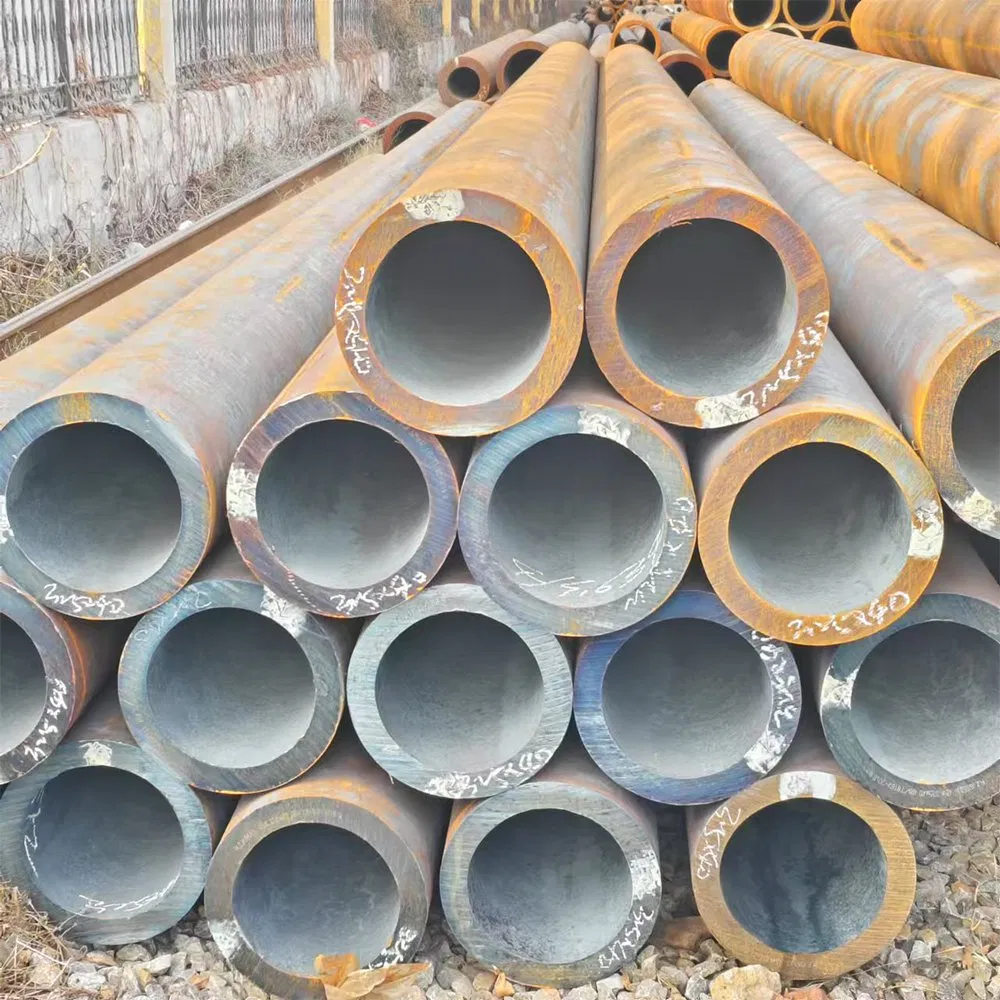 High Quality ASTM A106 5L 10# 20# 45# Q235 Q345 Carbon Seamless Steel Pipe Tube Hot Rolled Heavy Dut