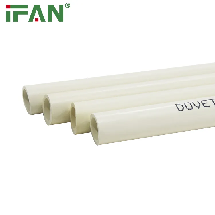 Ifan Hot Selling 1/2" - 1" Plastic Water Pipe Manufacturer PVC Piping Price List CPVC Pipe