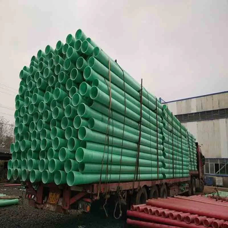 Fiberglass Continuous Winding Pipe Pipe for Cable Threading, Sewage Drainage Pipe