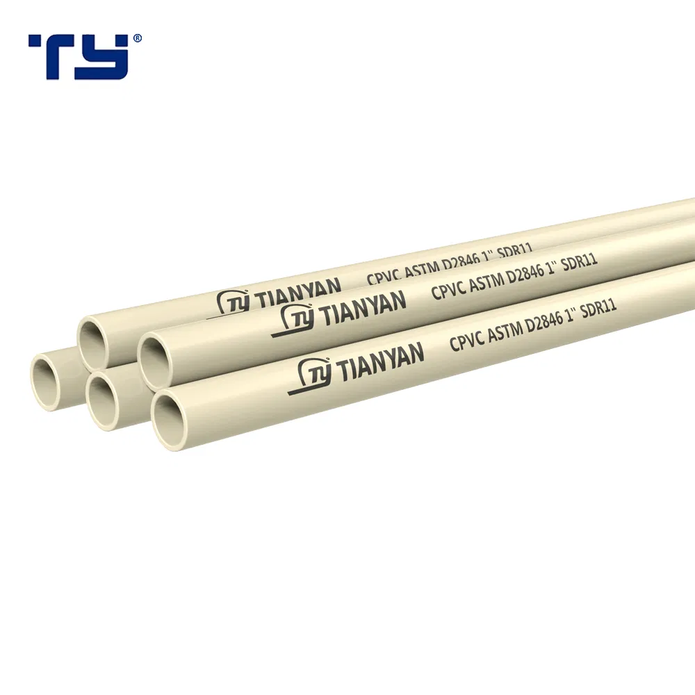 CPVC Pipes for Water Supply (ASTM D2846/SCH 40/SCH 80/DIN)