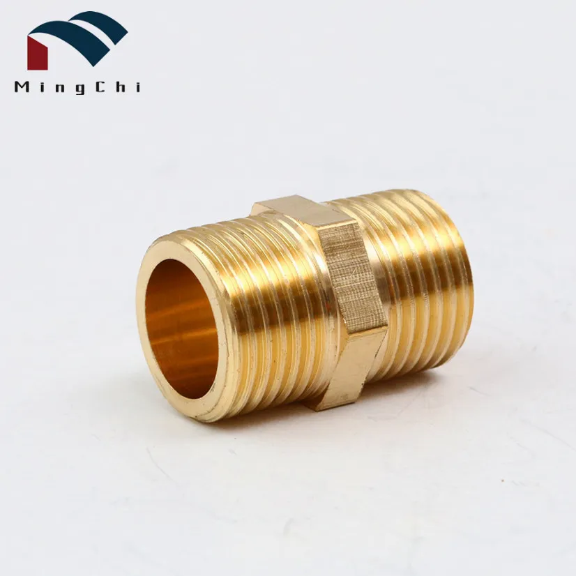 China Mingchi Factory Price Brass Plumbing Fittings Cw617 58-3 Brass Fittings Brass Union Brass