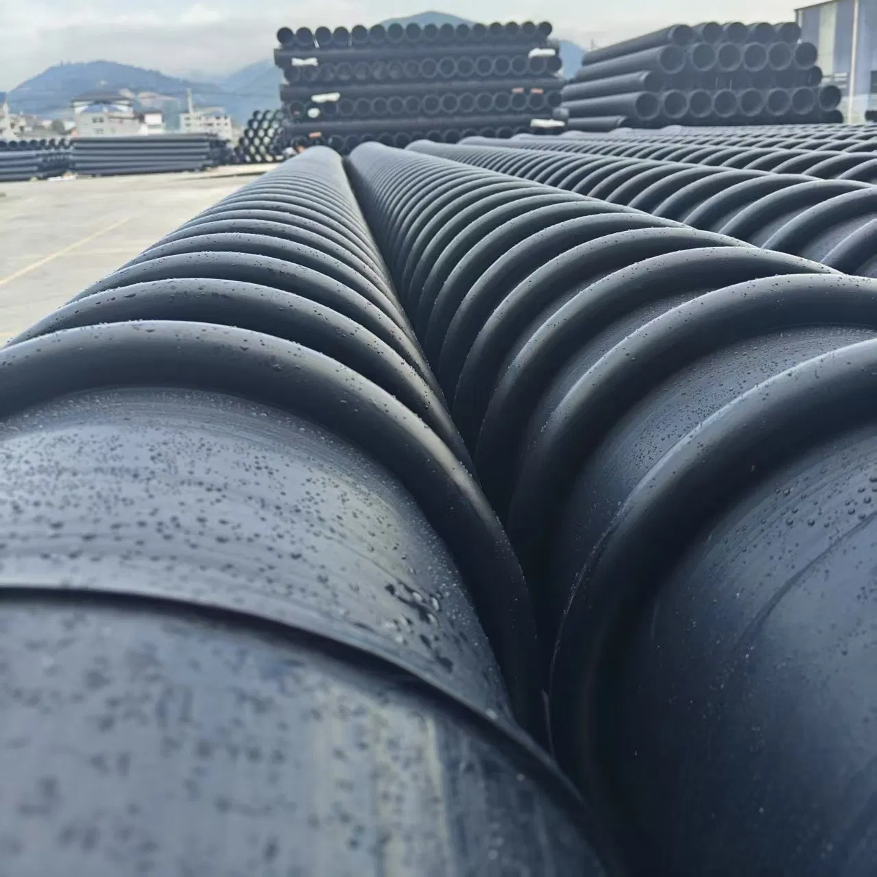 Sn4 Sn6 Sn8 Sn12.5type B Reinforced Wound Pipe