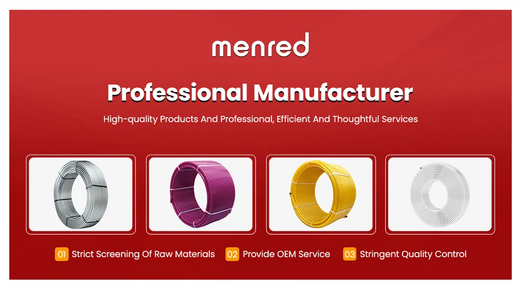 UV-Stabilized Cross-Linked PE-Xa Radiant Floor Heating Conduit Systems Pipes for Outdoor Decks