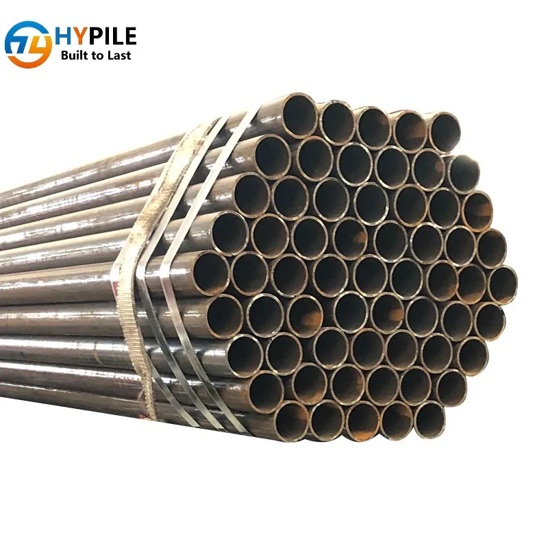 Hypile En10210 S355K2 ERW Steel Pipe Deep Foundationharbor Construction