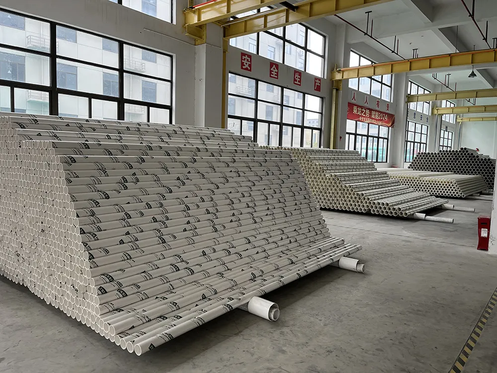 Durable Efficient Flow Lightweight Large Diameter Water Supply UPVC Pipe
