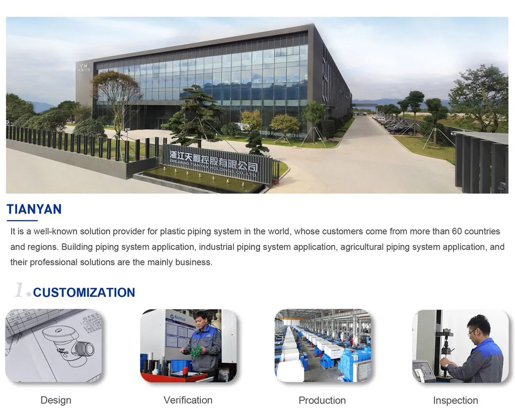 Plumbing Supply Wholesale Red Threaded Pipe Pph Plastic Pipe IPS Fitting