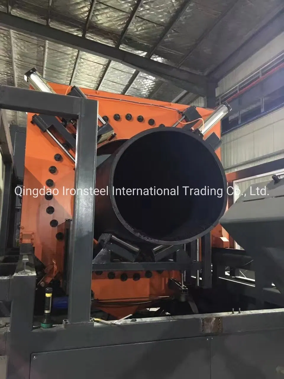 HDPE spiral Bellows Pipe Reinforced by Steel Belt