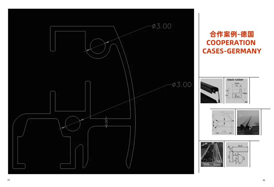 PE PVC ABS Profile Shaped Building Material Anti Static Plastic Pipe