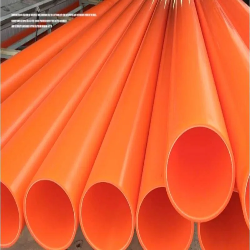 Zhongcai Pipeline Modified Polypropylene Voltage Protective Sleeve Power Cable Buried Mpp Threading 