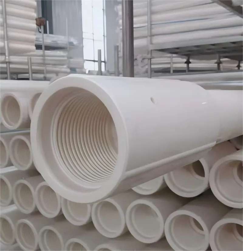 Durable Hot PVC Threaded Water Pipe Fittings for Unions