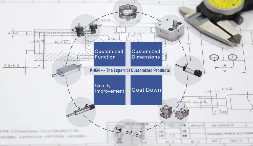 Phen Brand SS316 (PE8) Stainless Steel Push Pipe Pneumatic Air Fittings