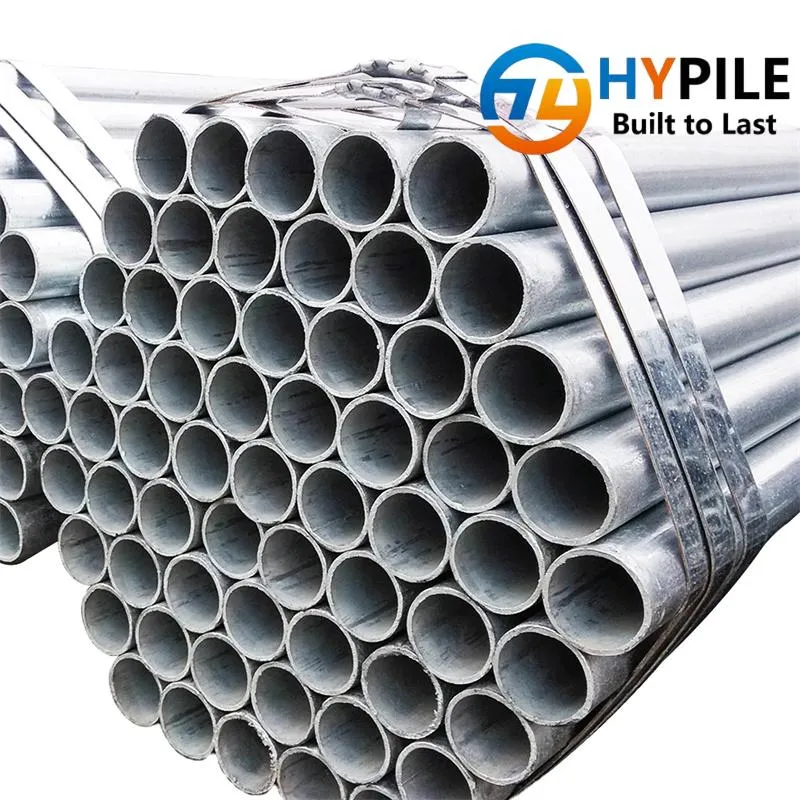 Hypile Galvanized ERW Steel Pipe for Fencing and Outdoor Structures