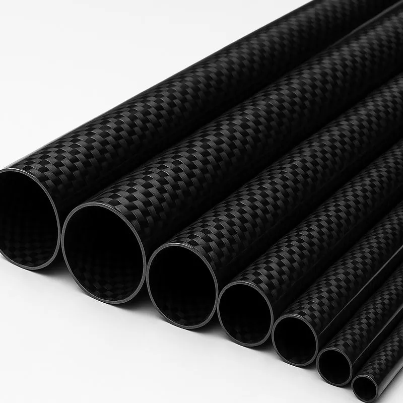 3K Carbon Fiber Tube, High-Strength and High-Modulus Carbon Tube Material