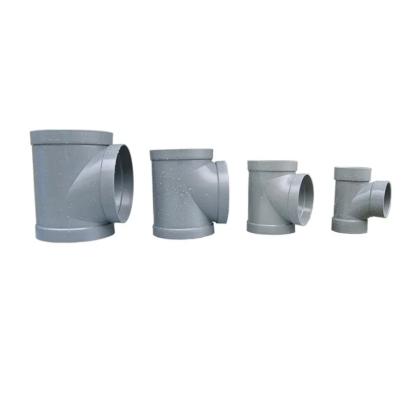 Pipe Fitting PVC 3 4 5 Way Pipe Connector Plastic Three Way Y Tee PVC Pipe Fittings for Bathroom