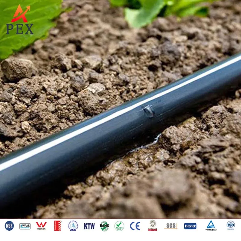 16mm PE Drip Irrigation Tubing 2.5L/H Flow for Agricultural Watering