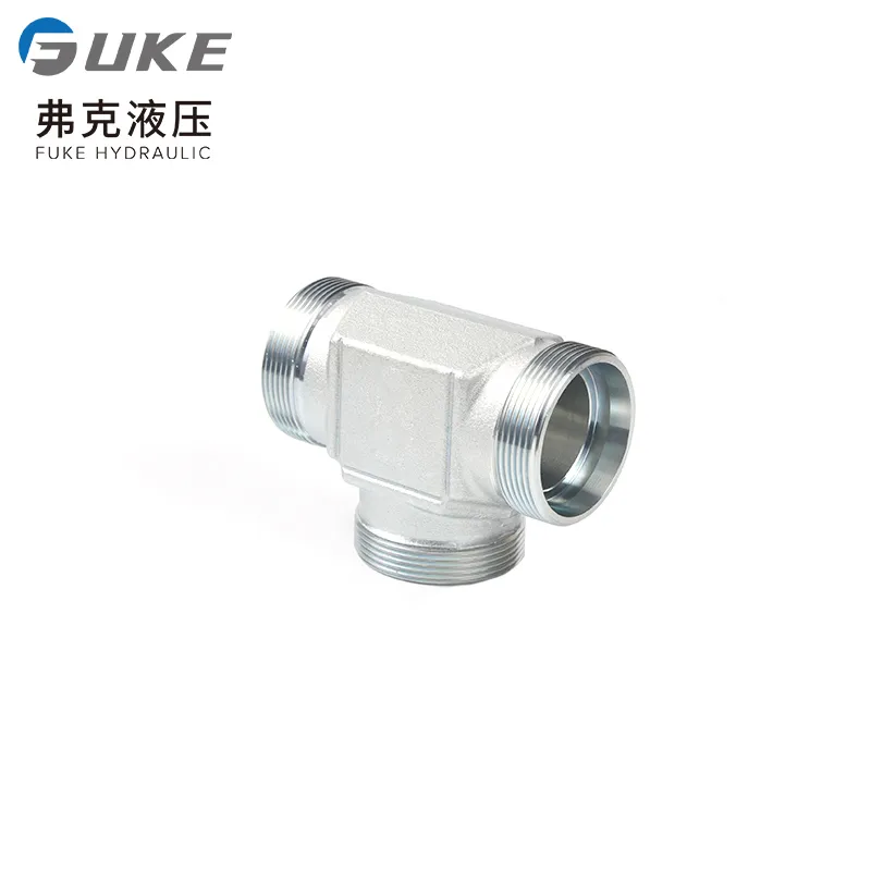 Tee Female National Pipe Thread with Captive Seal 1/2 Inch Quick Connectionn Fittings