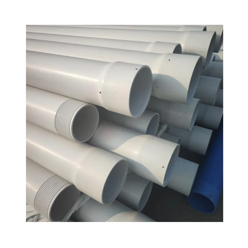High Quality White High Pressure Pump UPVC Pipe Water Supply Plastic Tube