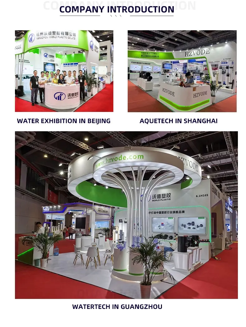 Industrial Pipes with PVC Material Sch80 Standard in Grey Color for Water Treatment