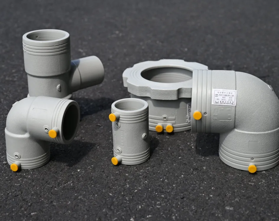Heat Resistant Precision Tee Fitting PE-Rt II Electrofusion Pipe Fittings for Building Heating