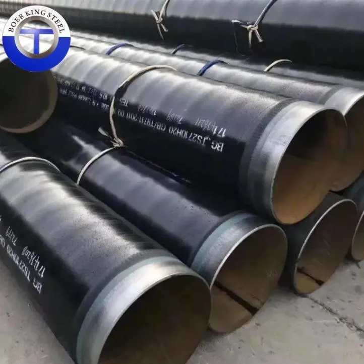 API 5L X42 X52 X56 Oil and Gas Welded Steel Pipe 3PE Anti-Corrosion Line Pipe From China