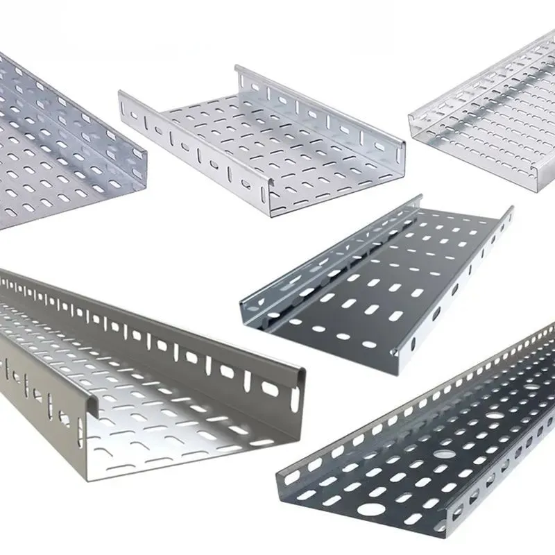 Multi Size Pre Galvanized Cable Tray/Perforated Cable Tray/Factory Customized Cable Tray