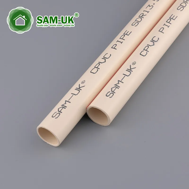 Custom Size CPVC Pipes ASTM D2846 Plastic CPVC Water Pipes and Fittings Custom Size CPVC Pipes ASTM D2846 Plastic CPVC Water Pipes and Fittings