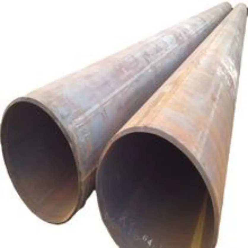 LSAW Carbon Steel Pipe and Tube 3PE Fbe Black Coated and Painted CS Piling Pipe Welded Pipeline