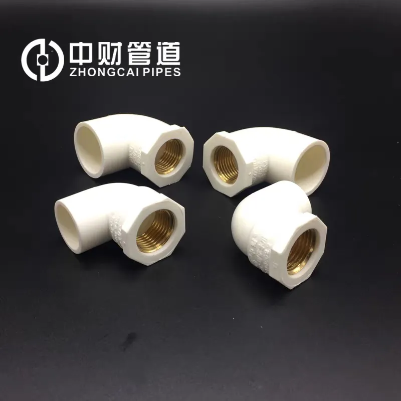 Zhongcai HDPE PVC PPR PP Water Pipe Fittings Plastic Municipal Water Supply Fountain and Pool Dedicated
