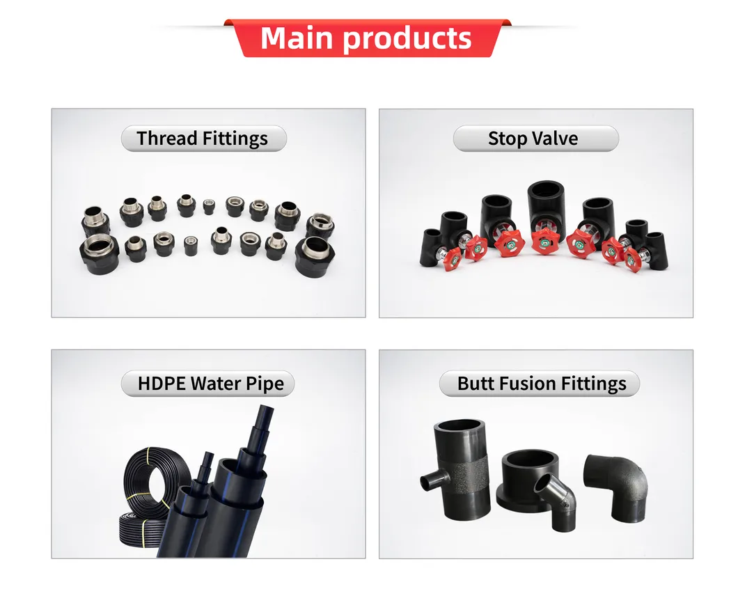 Heat Resistant Plastic Plumbing Precision Tee/Elbow Fitting PE-Rt II Pert Electrofusion Pipe Fittings for Building Heating