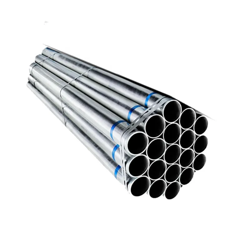 Tubing Welded Galvanized Pipe Carbon Welded Electric Resistance High-Frequency Supplier Round ERW Gi Steel Tube