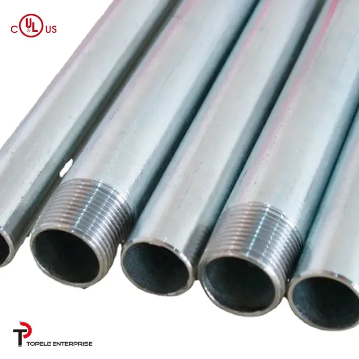 1 Rigid Threadless Electrical Aluminum Galvanized Steel Conduit Underground