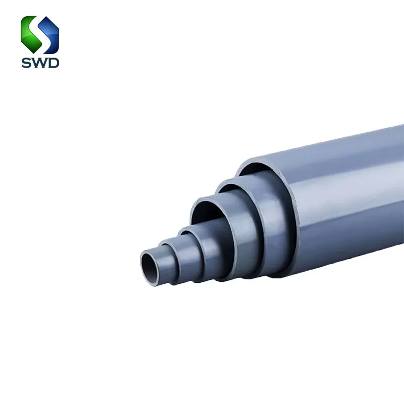 Salvador UPVC CPVC DIN JIS ANSI Pipes Pn10 Pn16 for Water Industry Supply