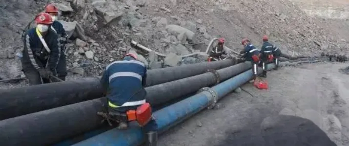 PE100 RC HDPE Pipe for Mining Water Supply and Dewatering Pipeline Systems with High Strength Performance