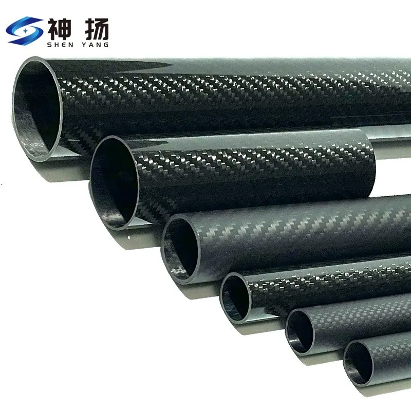 Heavy-Duty Carbon Fiber Tube with Smooth Surface and Tight Tolerance