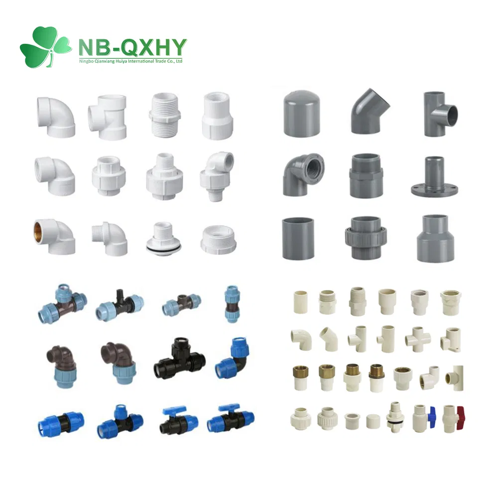 High Quality Pn16 PVC Water Pipe Fittings Pressure Pipe Fitting