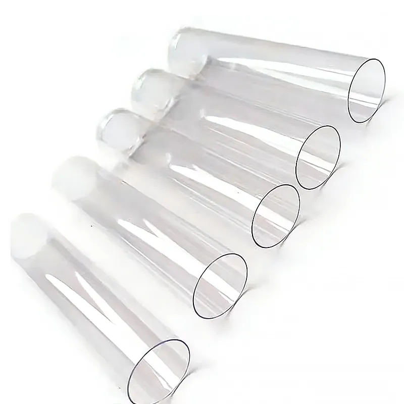High-Quality Clear PVC Round Drain Pipe for Home and Packing Use