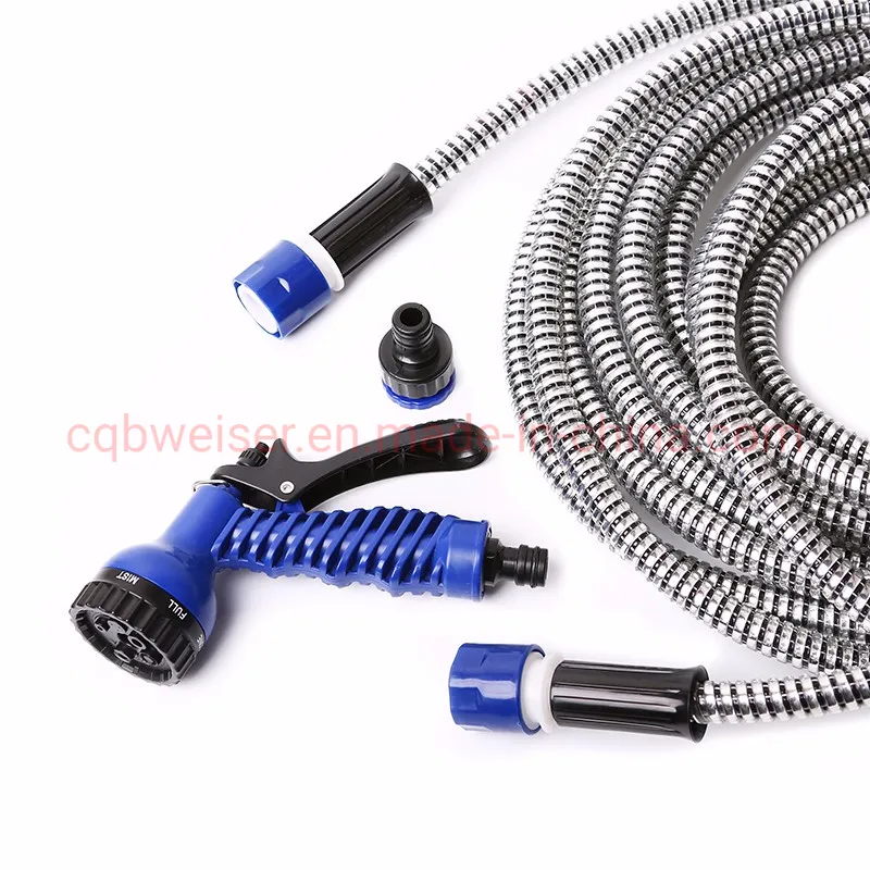 High Pressure Metal Garden Water Hose Expandable Garden Hose Pipe