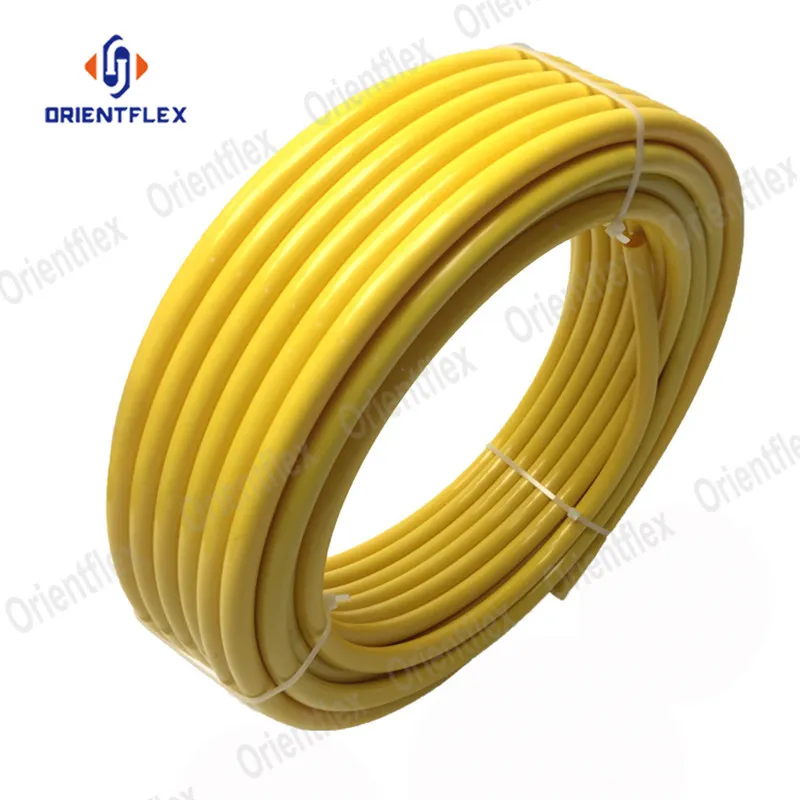 4mm 6mm Black Hard Nylon Air Hose Tubing