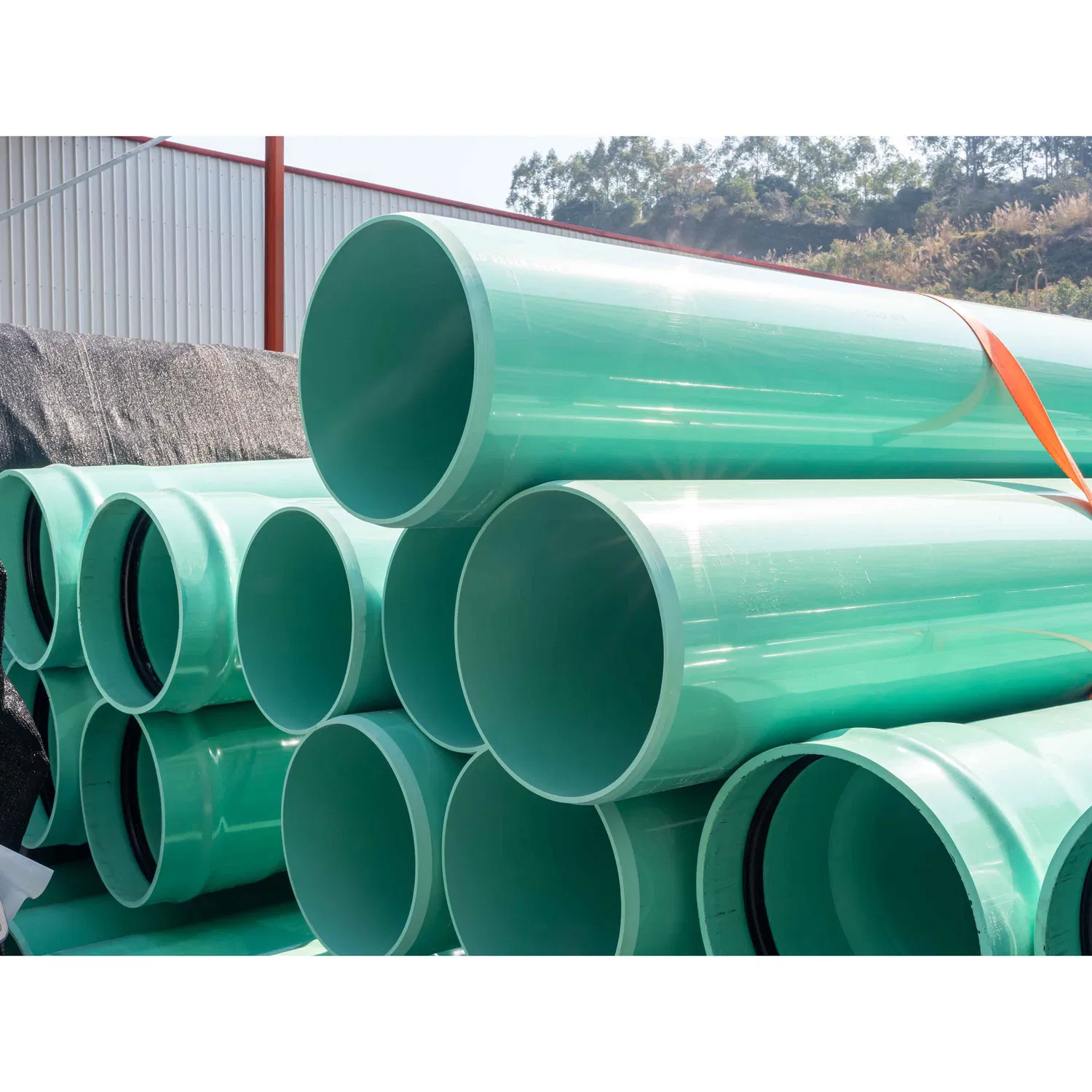 4" (100mm) PVC 12364 Type Psm SDR35 Sewer/Egout PS 46 Psi/320 Kpa ASTM D3034 PVC Sewer Pipe