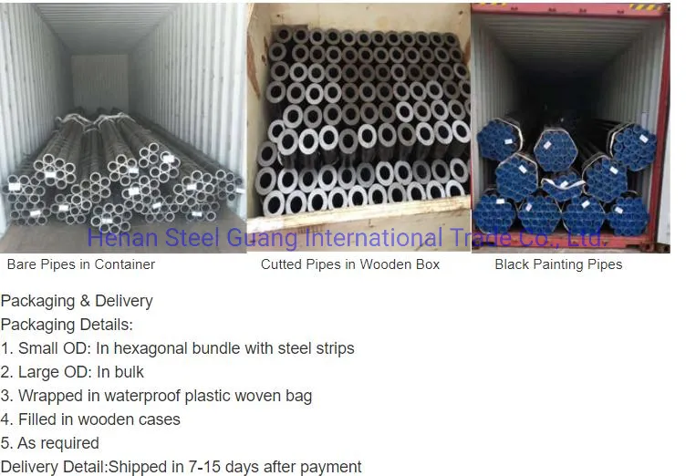 Factory Price Q195 Q235 Q345 10# 20# Boiler Pipe Drill Pipe Weld Tube Carbon Steel Pipe