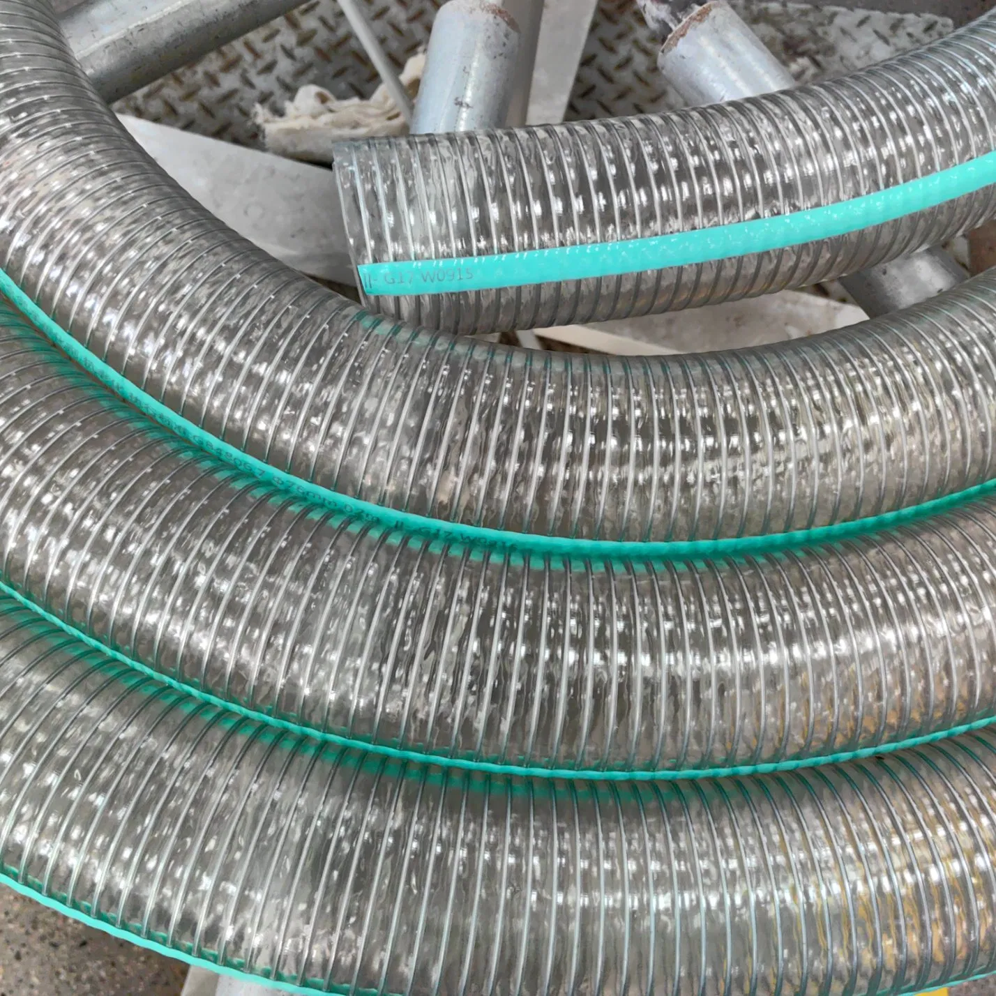 1-3/4" PVC Food Grade Steel Wire Pipe for Drinking Water Safe Transport