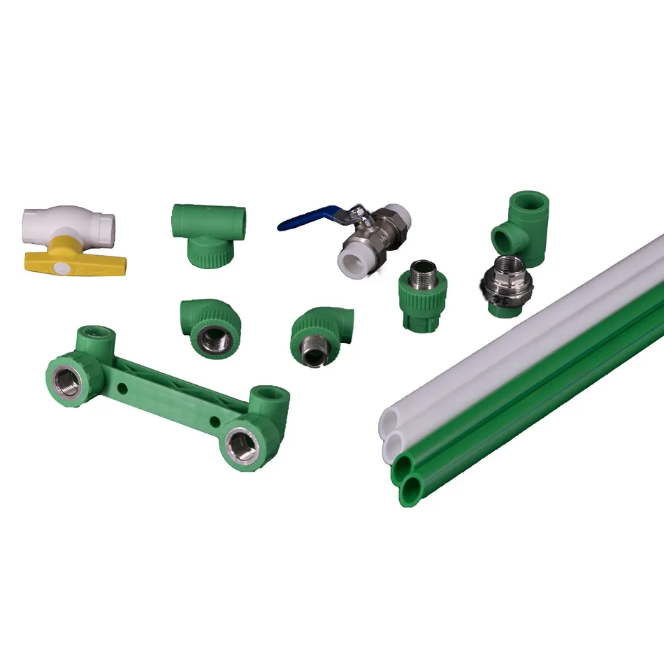 DN 20mm - 110mm Hot and Cold Water Plumbing PPR Pipe and Fittings