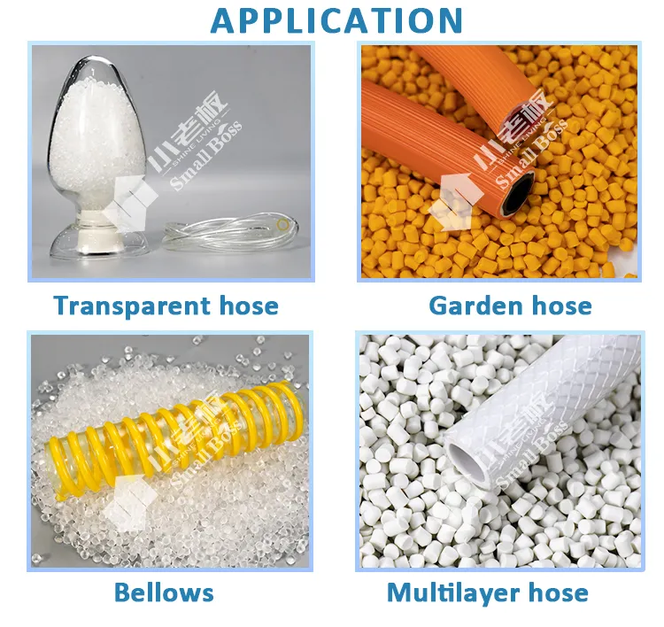 Factory Direct Sale Soft PVC Compound Granules Pellets for Corrugated Pipe
