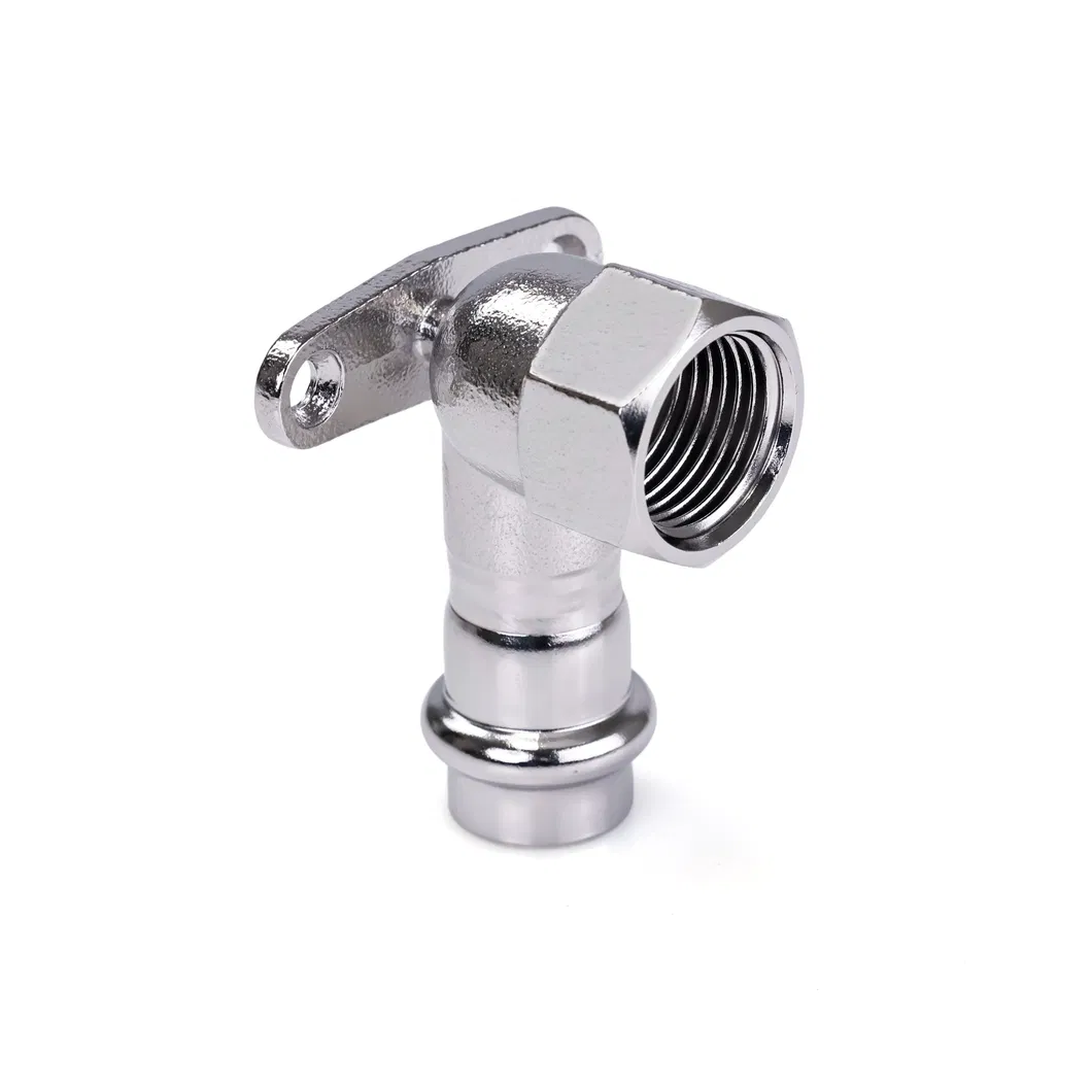 Mingshi 304 316 Stainless Steel Press Fittings Dvgm Pipe Press Fittings Plumbing