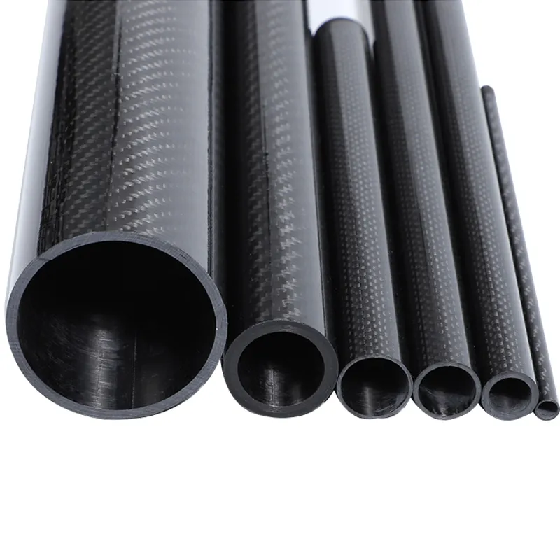 Premium Custom Color Carbon Fiber Square and Rectangular Tubes