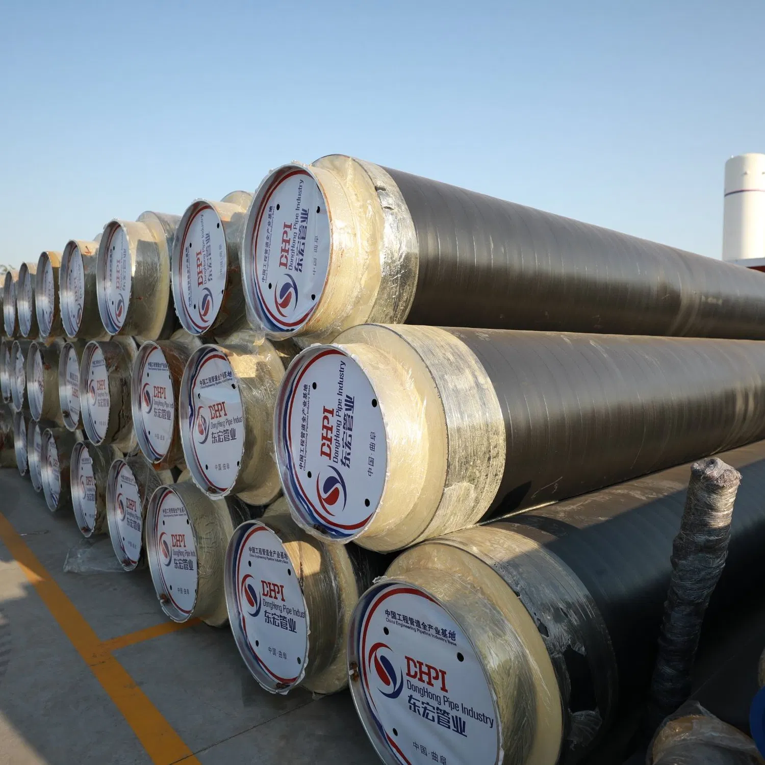 China Supplier Spraying and Winding Heat Resistant Building Material Insulation Foam Insulation Tube