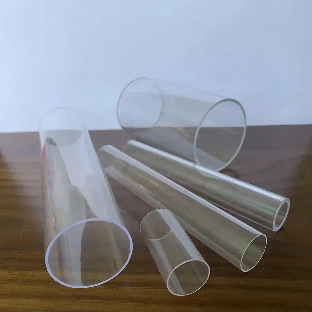 Large Diameter Transparent Clear Polycarbonate PMMA PC Tube Plastic Pipe