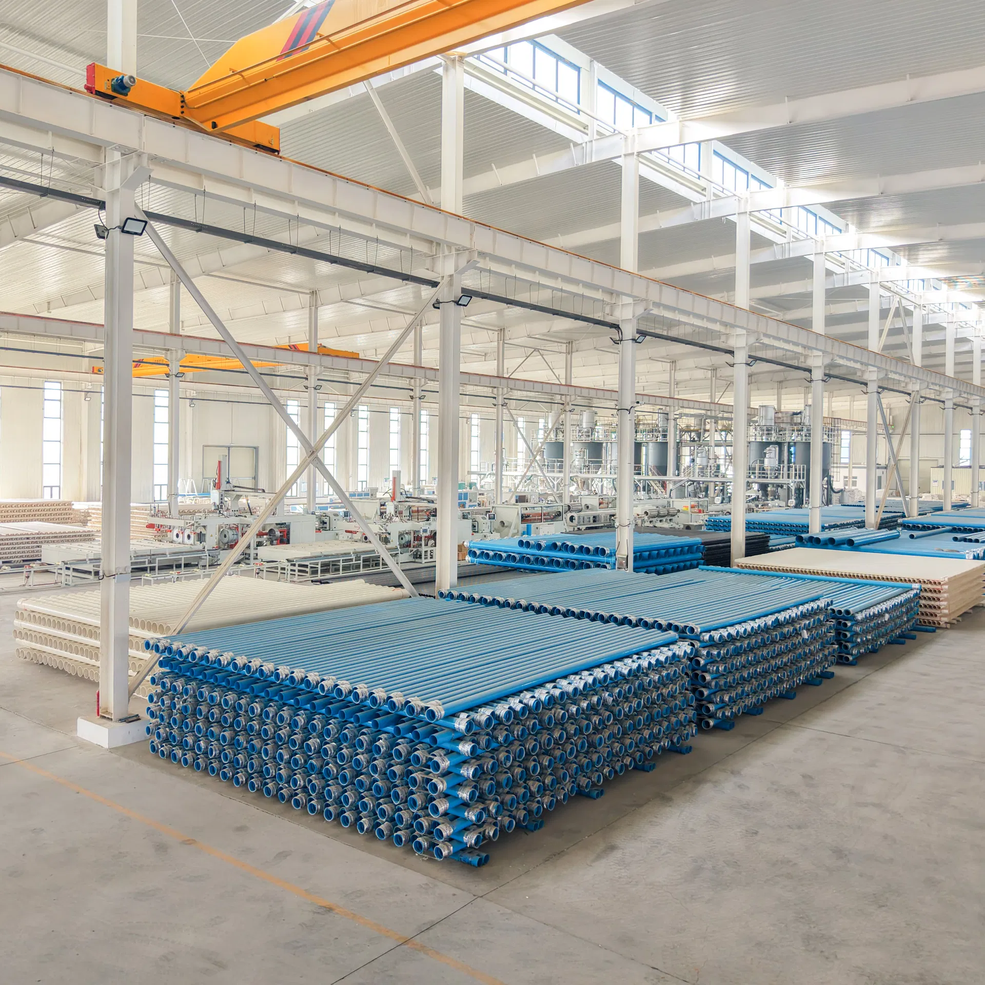 Custom Grey Easy Installation PVC Water Pipe for Supply